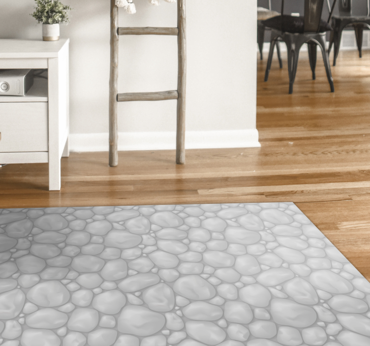 Sleek  Arrangement stone effect vinyl carpet - TenStickers