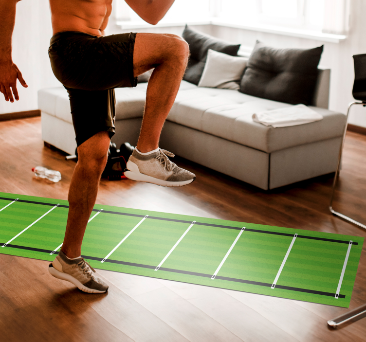 speed training Ladder  5 meters teen vinyl carpet - TenStickers