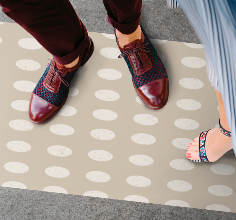 Spotted pattern texture vinyl carpet - TenStickers