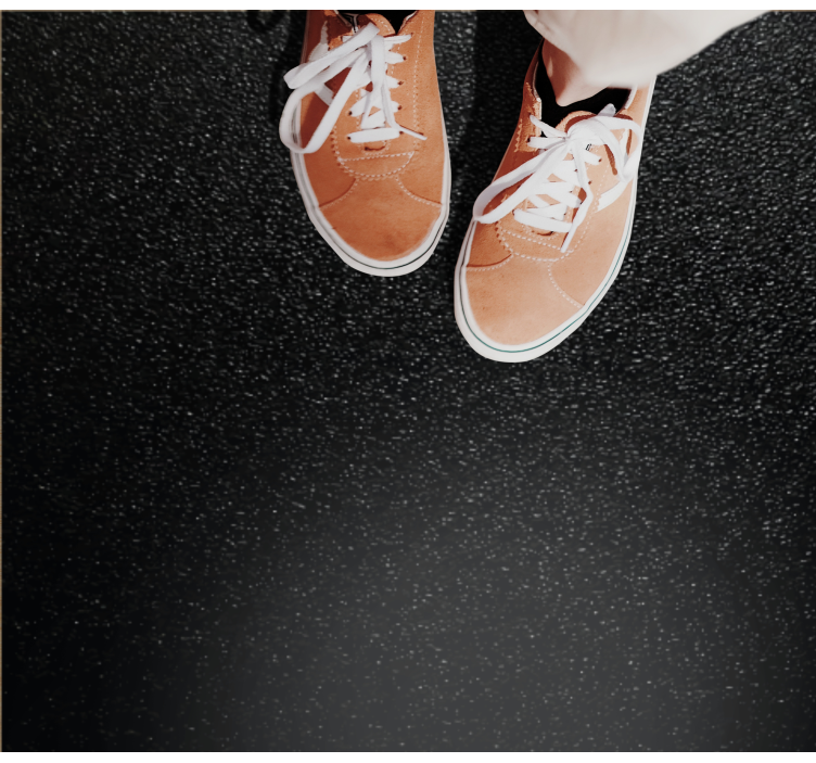 Textured Ebony Coating living room vinyl carpet - TenStickers