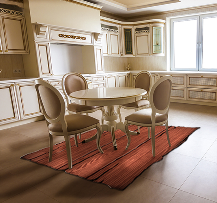 Textured Timber Illusion wood effect vinyl carpet - TenStickers