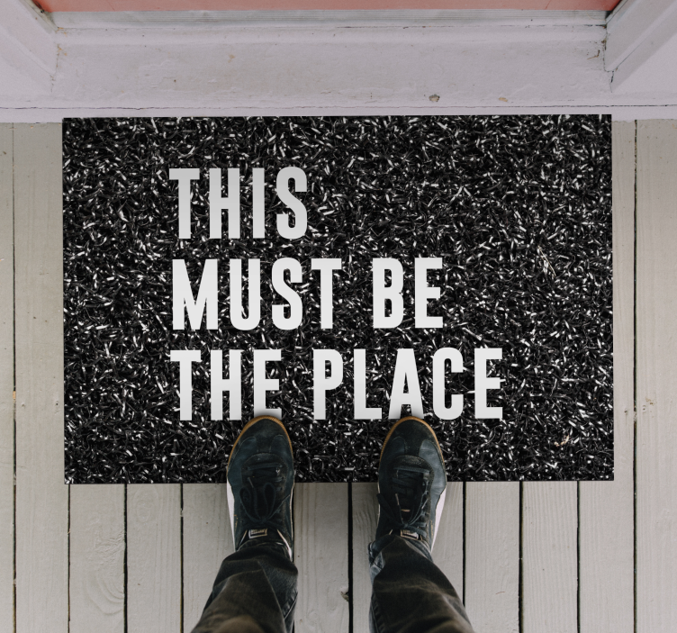 Must be the place entrance hall vinyl carpet - TenStickers