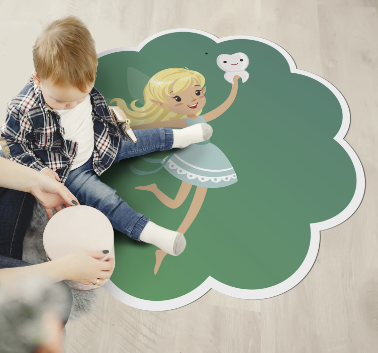 Tooth Fairy Fantasy kids vinyl carpet - TenStickers