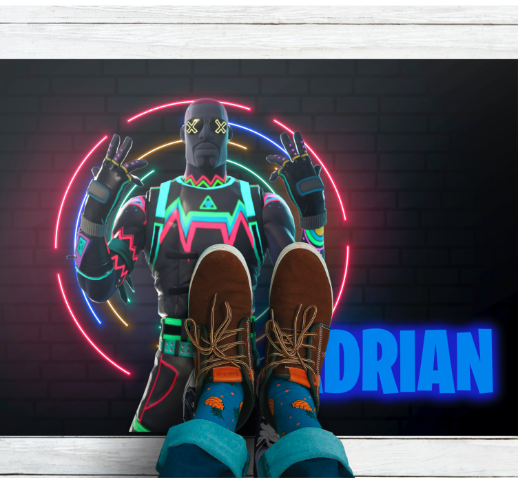 Videogame swag boy bedroom rug - TenStickers