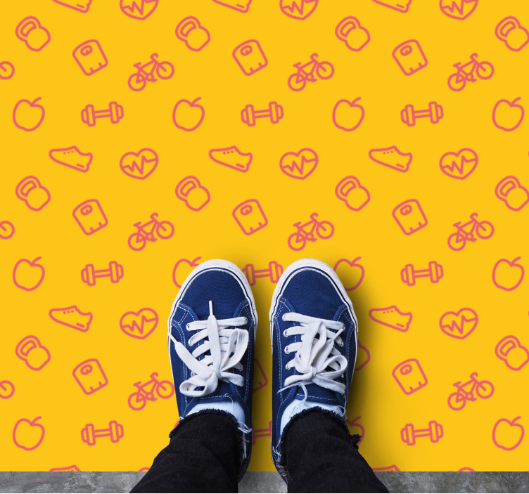 Youthful Playfulness kids vinyl carpet - TenStickers