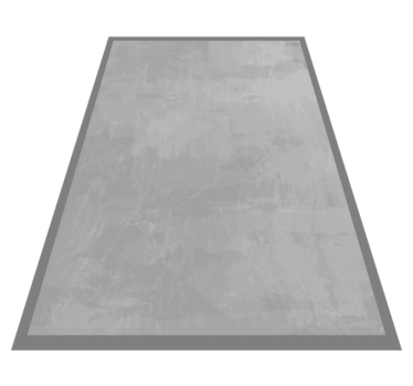 Smooth grey kitchen vinyl carpet - TenStickers