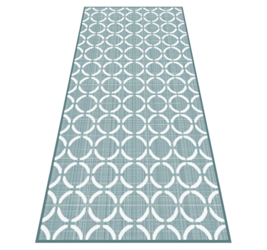 Old Style Green kitchen vinyl carpet - TenStickers