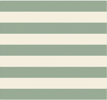 Green striped motif kitchen vinyl carpet - TenStickers