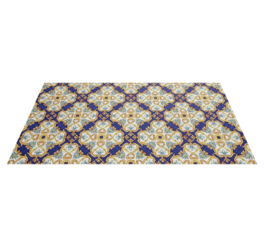 Regal mediterranean kitchen vinyl carpet - TenStickers