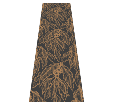 Kitchen vinyl carpet coffee tree branch design - TenStickers