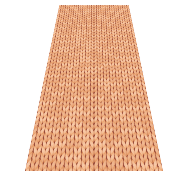 Beige textile kitchen vinyl carpet - TenStickers