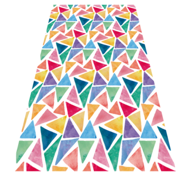 Kitchen vinyl carpet geometric cabinet vinyl - TenStickers