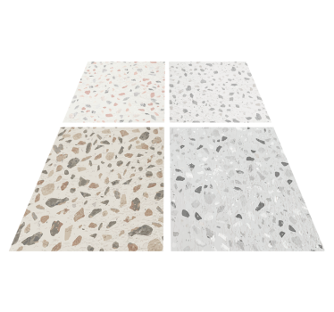 Kitchen vinyl carpet with terrazzo design - TenStickers