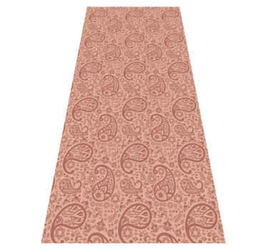 Kitchen vinyl carpet paisley pattern mat - TenStickers