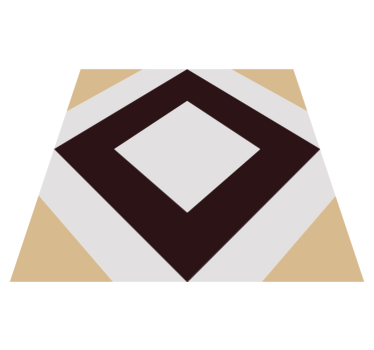 Kitchen vinyl carpet squared vintage cement design - TenStickers