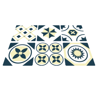 Kitchen vinyl carpet alionsa tiles design - TenStickers