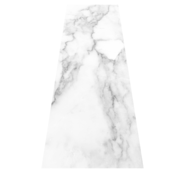 White marble texture kitchen vinyl carpet - TenStickers