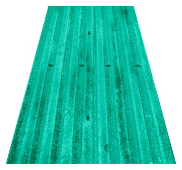 Kitchen vinyl carpet with mint aged metallic finish - TenStickers