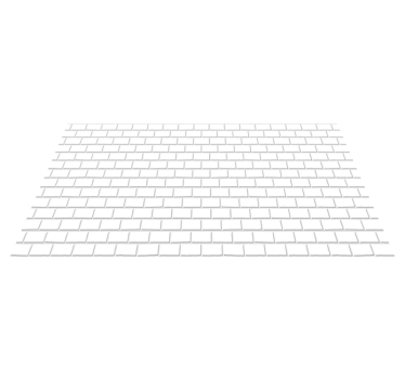 Kitchen vinyl carpet white brick laminate - TenStickers