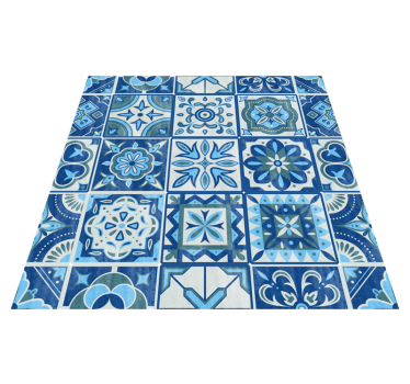Kitchen vinyl carpet talavera tile decal - TenStickers