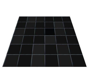Kitchen vinyl carpet black small tiles for kitchen - TenStickers