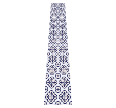 Kitchen vinyl carpet blue portuguese tile design - TenStickers