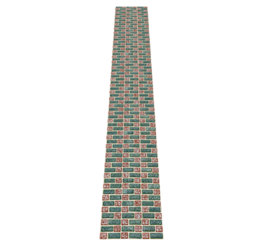 Kitchen vinyl carpet simple brick tiles - TenStickers