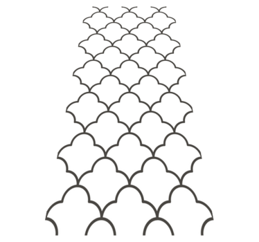 Kitchen vinyl carpet geometric moroccan design - TenStickers
