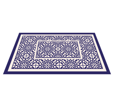 delicate ornaments contemporary rugs - TenStickers