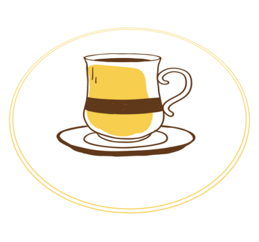 Espresso Glass Illustration kitchen vinyl carpet - TenStickers