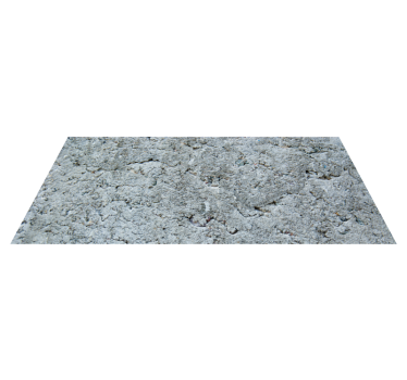 Grey Stone kitchen vinyl rug - TenStickers