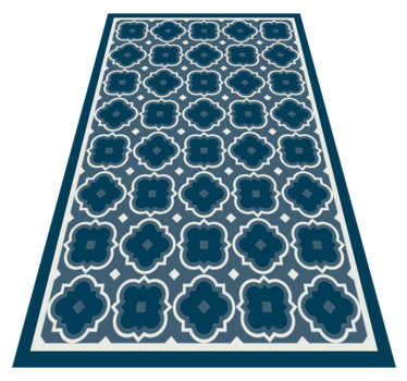 Decorative Tilework kitchen vinyl carpet - TenStickers