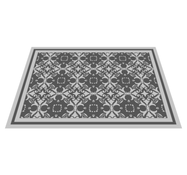 Grey Complex Beija tile mat - TenStickers