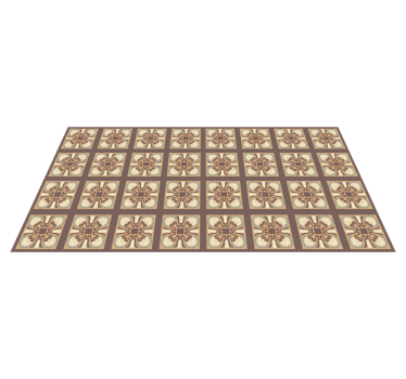 Ceramic Tile Pattern kitchen vinyl carpet - TenStickers