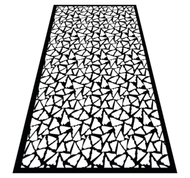 Crisp stone pattern kitchen vinyl carpet - TenStickers