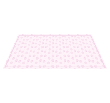 Pink Strawberry Pattern kitchen vinyl carpet - TenStickers