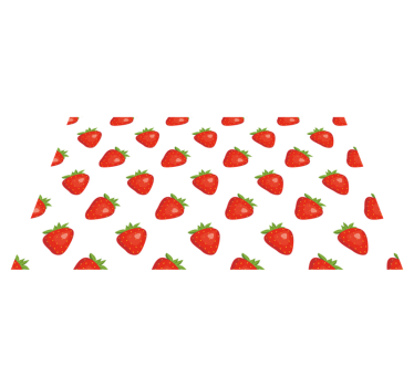 Strawberry Concept kitchen vinyl carpet - TenStickers