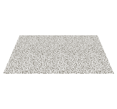 "Ruskin" grey pattern kitchen vinyl carpet - TenStickers