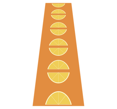 citrus slices kitchen vinyl carpet - TenStickers