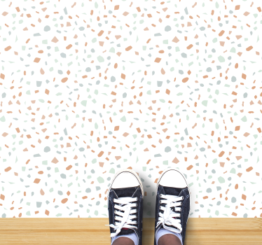 Terrazo candy tile mat - TenStickers