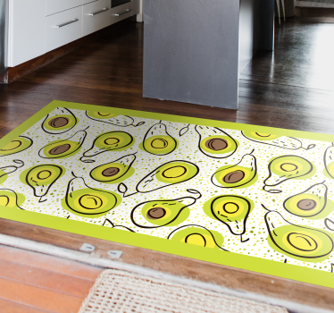 Avocado deslight kitchen vinyl carpet - TenStickers