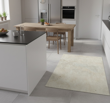 Cream stone shades kitchen vinyl carpet - TenStickers