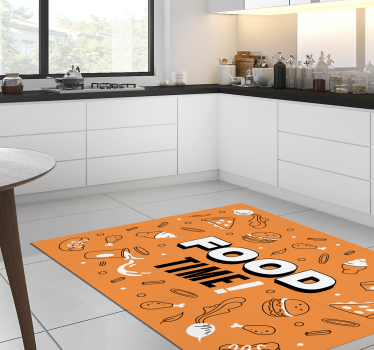 Food time! bespoke vinyl rugs - TenStickers