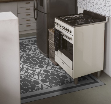 Grey Complex Beija tile mat - TenStickers