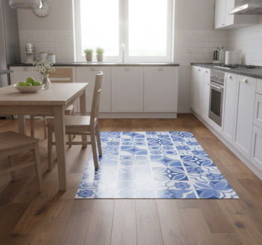 Kitchen vinyl carpet azulejos cindito tiles - TenStickers