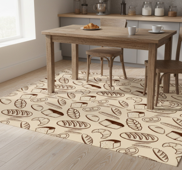 Kitchen vinyl carpet bakery seamless design - TenStickers