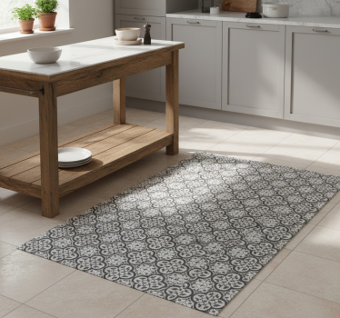Kitchen vinyl carpet moroccan tile design - TenStickers