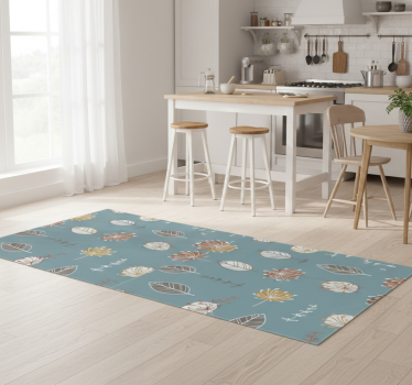 Kitchen vinyl carpet nordic park style - TenStickers