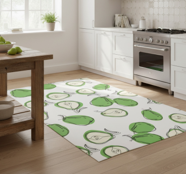 Kitchen vinyl carpet pear kitchen stickers tiles - TenStickers