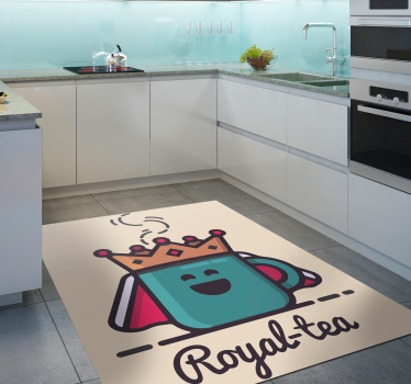 Royal-tea drawing bespoke rugs - TenStickers